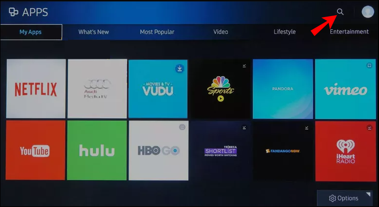 SAMSUNG TV